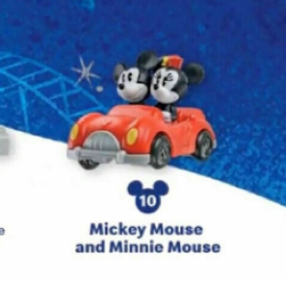 NEW 2022 McDonalds Mickey Minnie Runaway Railway Car Happy Meal Toy 10 Disney